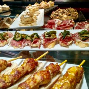 Tortillas por Pintxos de Puerro